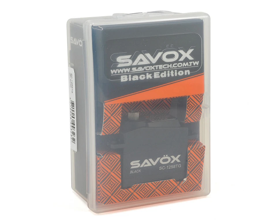Savox SC-1258TG PLUS Black Edition Digital High Speed Titanium Gear Servo - Image 3 of 3