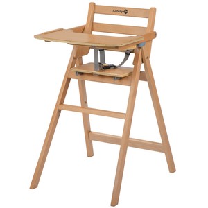 folding wooden highchair
