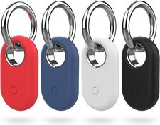 4 Pack Smarttag2 Silicone Holder   Protective Case with Keychain for Samsung