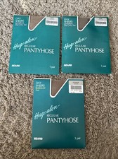 LOT Sears Hug-alon AVERAGE Sandalfoot The Only Toe Nylon Pantyhose TAUPE SANDSTO