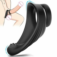 MALE Ball-Scrotum-Stretcher-Ring-Penis Stretcher Enhancer Delay Ejaculation Men