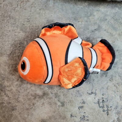 NEMO 6'' Plush Stuffed Toy Bandai Disney Pixar Finding Dory Clown Fish