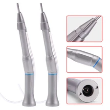 Dental 20° Straight Head 1:1 Surgical Operation Handpiece External Water 1-2