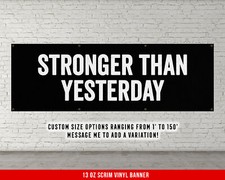Home Workout Wall Art - Gym Motivation Banner - Fitness Decor