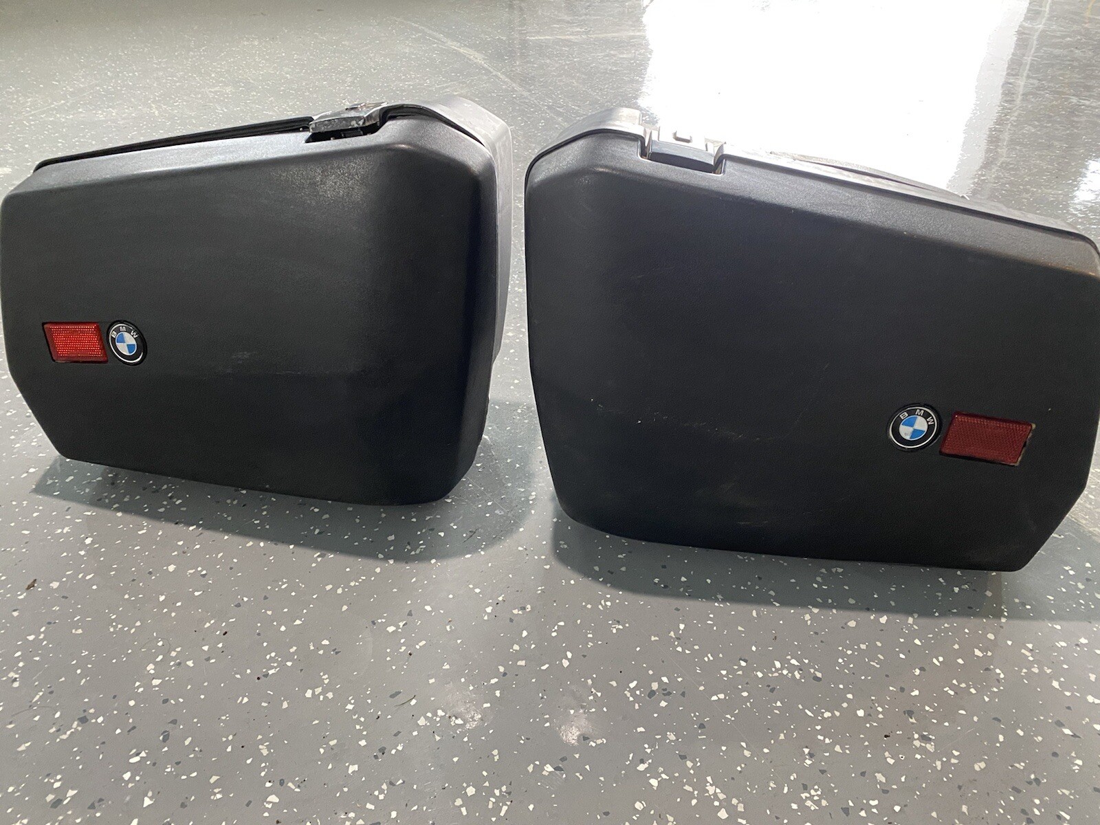 Vintage BMW Airhead Krauser Pannier Hard Case Luggage Saddle Bags (left ...