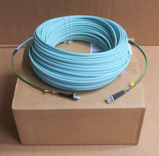 Image of NEW 50M 50 Metre OM3 Multi-Mode LWL LC-LC I-VHH 2G 50/125 Fibre Optic FC Cable