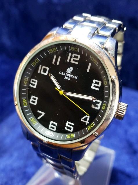 caribbean joe men's watch