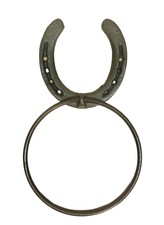 New Texas Star Horseshoe Bathroom Kitchen Towel Ring Hanger Rustic Western Decor For Sale Online