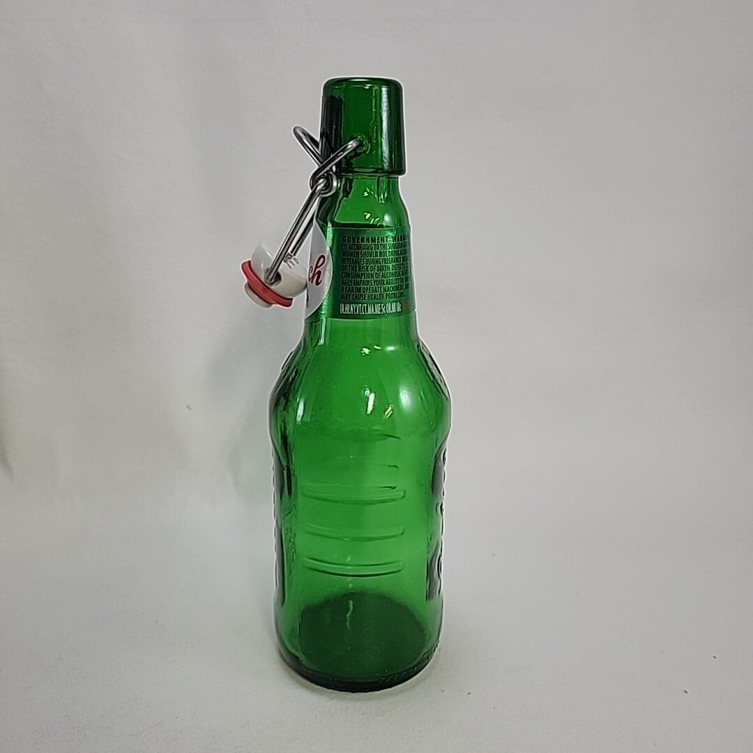4 Pack Grolsch Green Glass Upcycled Beer Bottle Stemware  450ml  