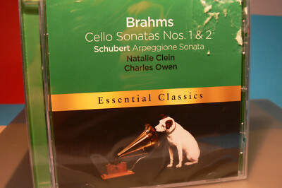 brahms cello sonatas nos 1 & 2 schubert arpeggione sonata 