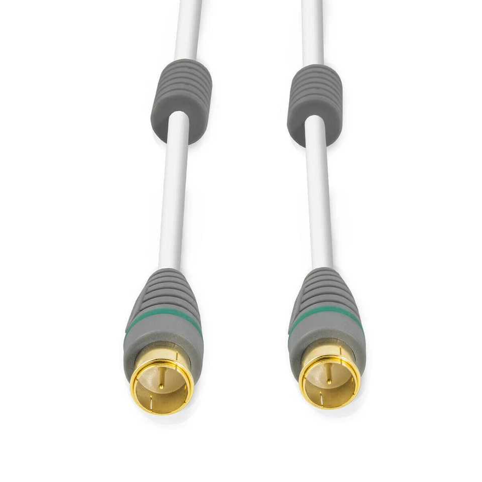Koaxialkabel F-Quick-Stecker HD 4K Satelliten Anschlusskabel F-Schnellstecker TV - Bild 4 von 4