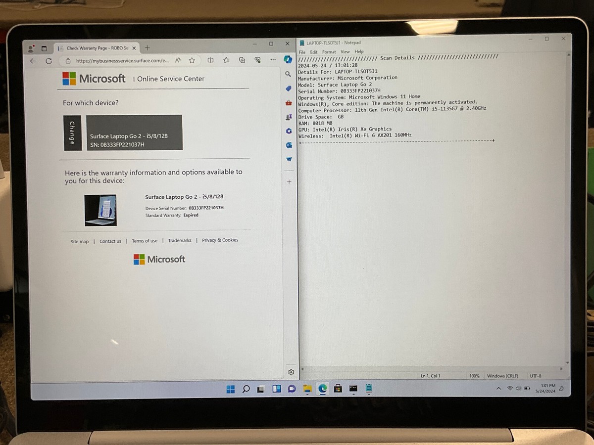 Microsoft Surface Laptop Go 2 i5-1135G7 8GB 128GB 12.4T W11H Microsoft Surface Laptop Go 2 i5-1135G7 8GB 128GB 12.4T W11H