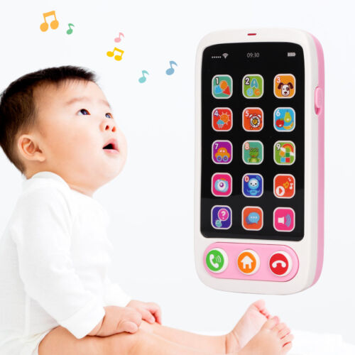 Baby Learning Mobile Phone Simulation Music Fun Smartphone Toy For Children Earl - Afbeelding 1 van 22