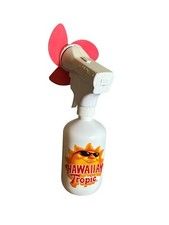 Vtg Hawaiian Tropic Squeeze Breeze Battery Handheld Water Misting Fan USA