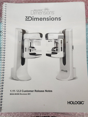 Hologic Selenia Dimensions FMI SW Upgrade Kit to V1.11 ASY-14563