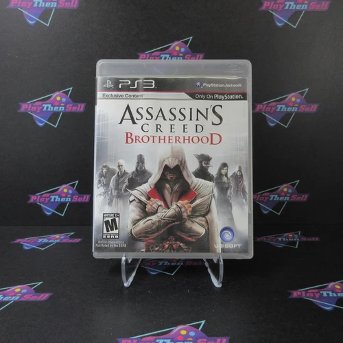 Assassin's Creed Brotherhood PS3 PlayStation 3 Complete - 1 Year Warranty VG