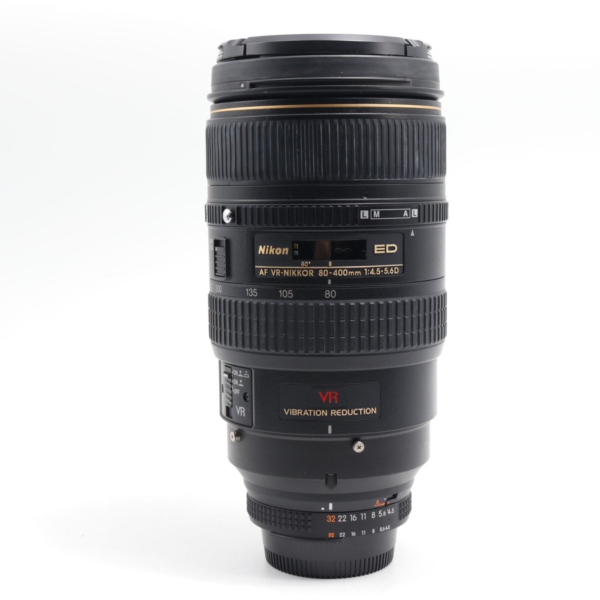 【美品】　Nikon Ai AF VR NIKKOR ED 80-400㎜ Nikon Ai AF VR NIKKOR ED 80-400mm F4.5-5.6D Zoom Lens From