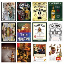 Alcohol Retro Metal Signs/Plaques Man Cave, Cool Novelty Gift, Bar/ Pub 4