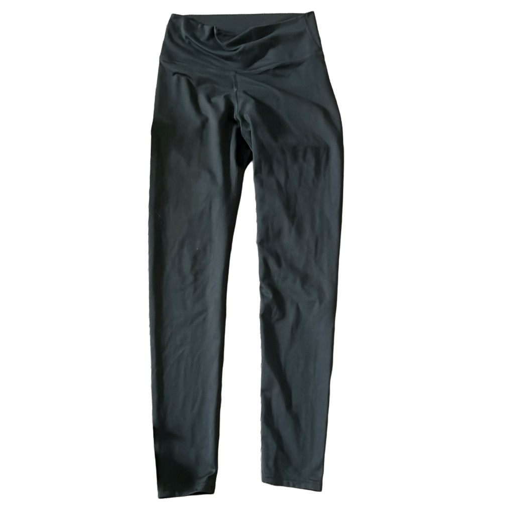 Fabletics olive green leggings basic high waisted - image 1