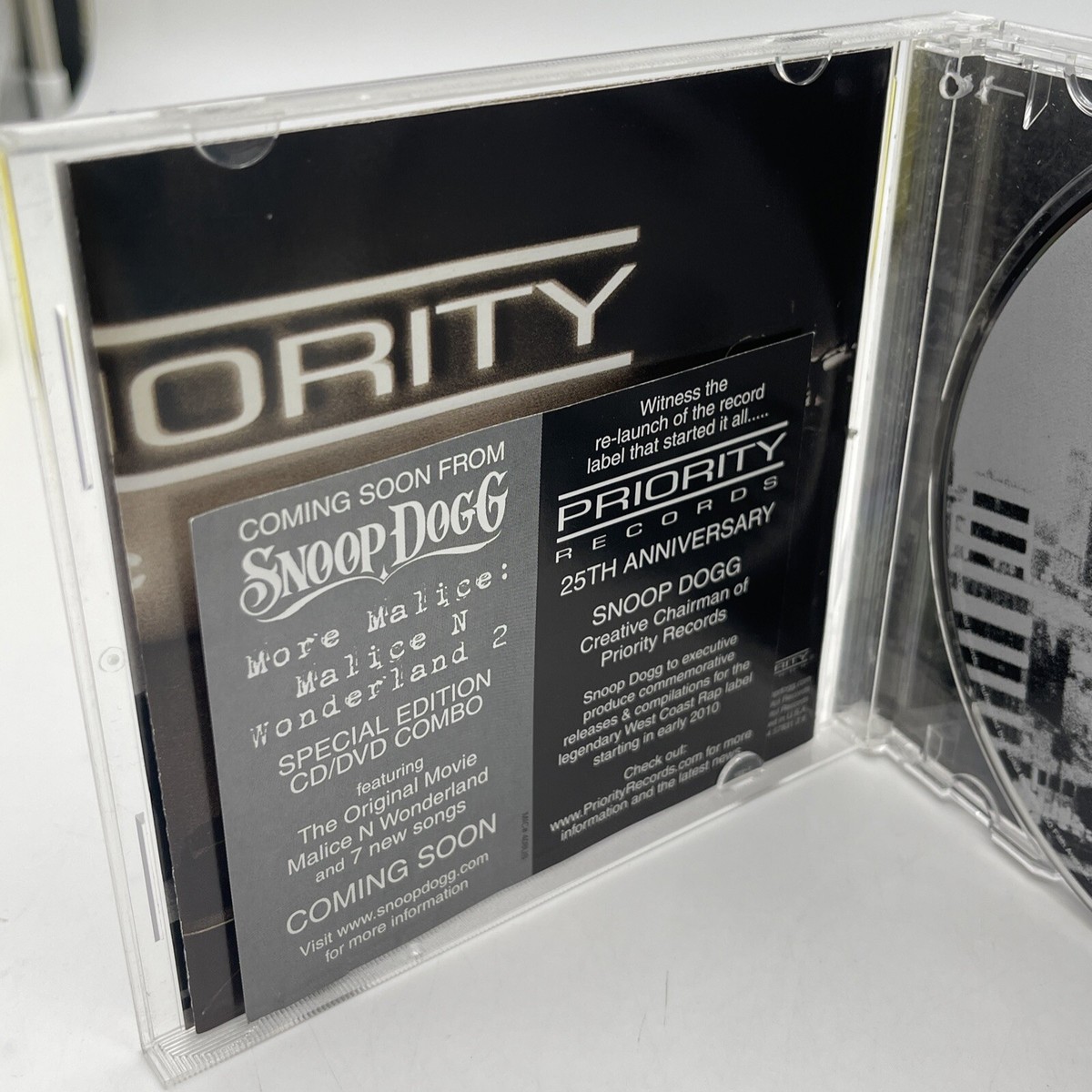 Snoop Dogg - Malice N Wonderland (CD, Dec-2009, Doggystyle) Clean