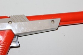 1985 Nintendo NES Zapper Orange Duck Hunt Gun Authentic NES-005 UnTested Vintage
