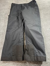 Obermeyer Alpinist Men Pants Size 2XLarge Gray Black Waterproof Snow Pants