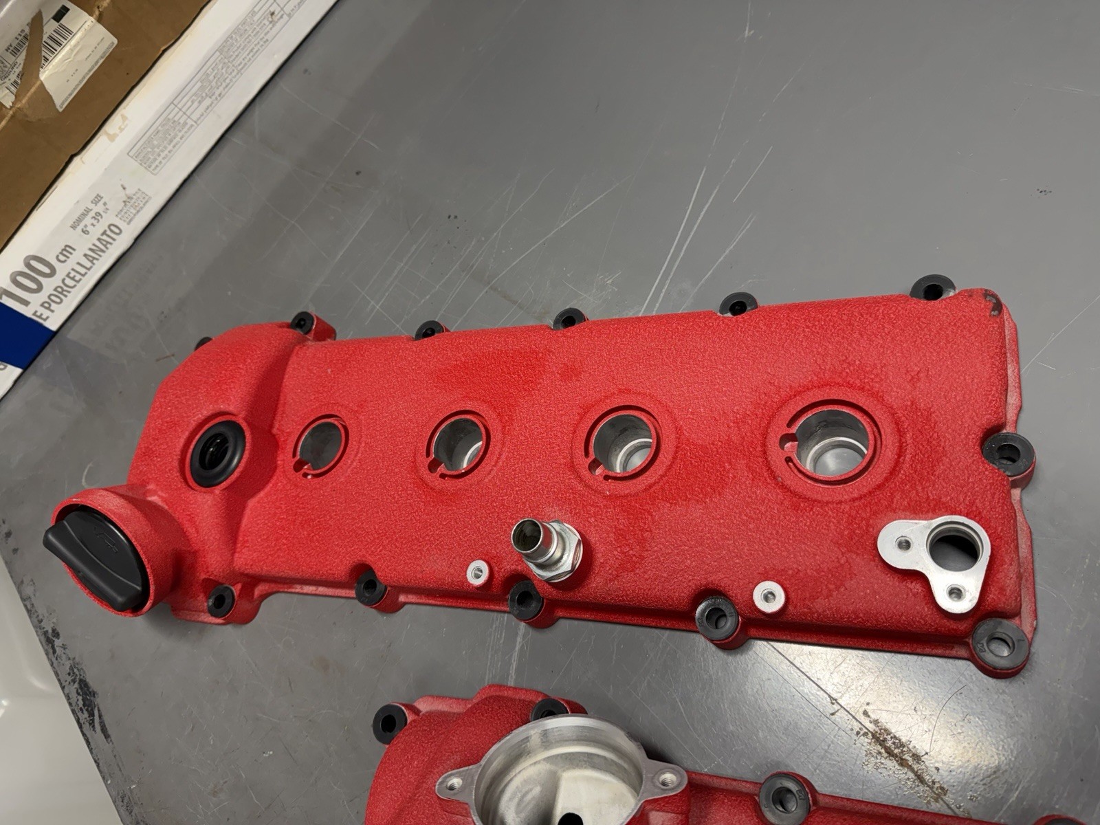 Genuine Maserati Valve Covers P/N 228860, 237706