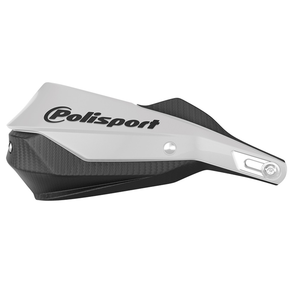Hand Guards POLISPORT Trail Blazer-Blanco And Negro-Tenere 700 for Moto Spares - Image 4
