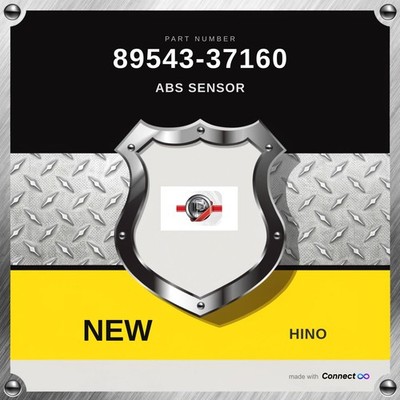 Original 2011 Hino 300 Abs Sensor 89543-37160