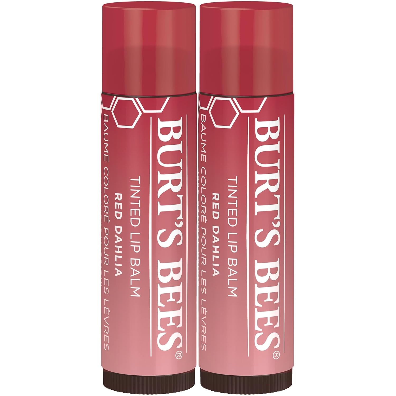 Burt's Bees Long-Lasting 2-in-1 Lip Tint Balm Duo – Perfect Stocking Stuffer Gift