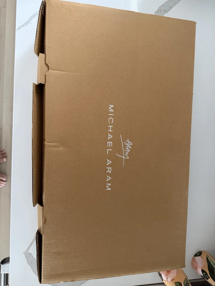 Michael Aram Orchid Large Tray - NEW IN THE BOX - Image 4 of 4