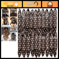 Soft Overnight Foam Curlers - No Heat Curls for Long Hair, Satin Sponge Rollers