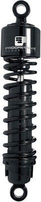 Progressive Suspension 412 Serie 13in Stoßdämpfer Schwarz Paar