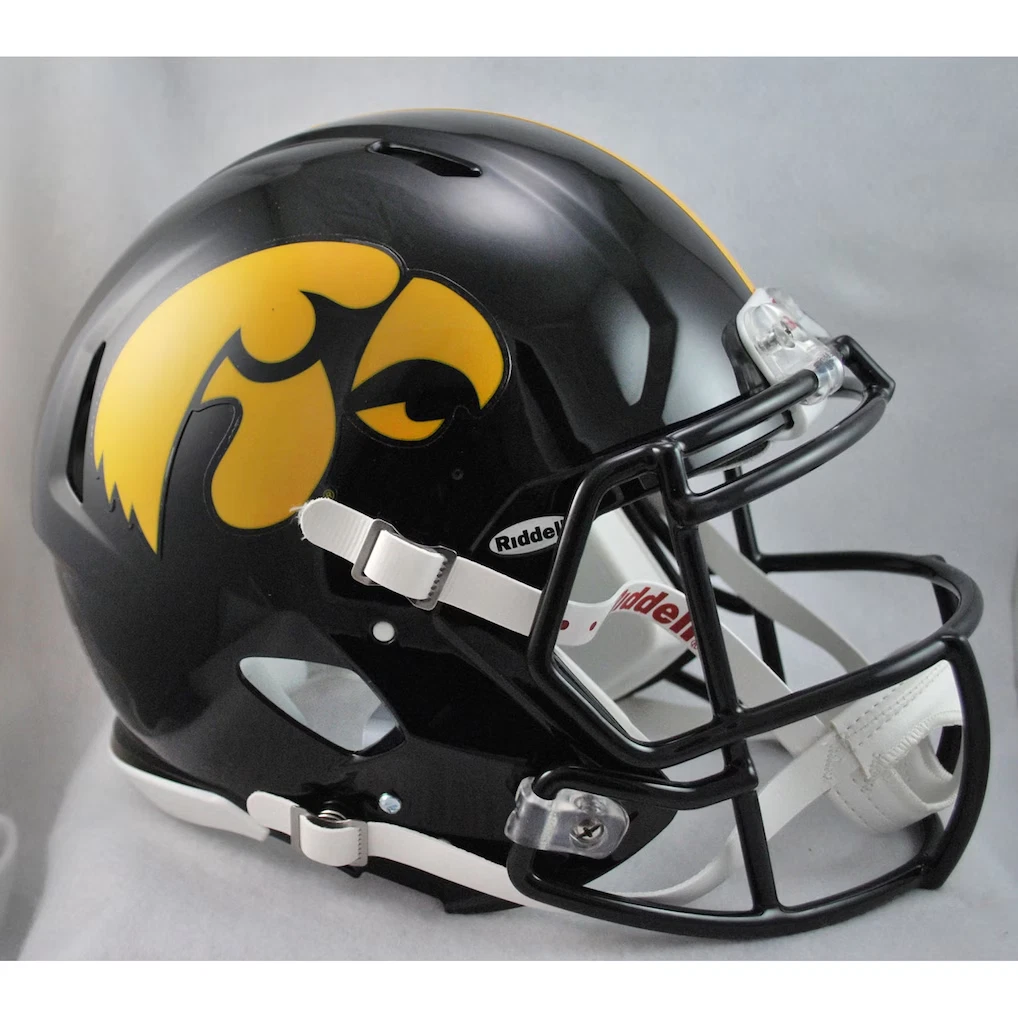 Riddell Iowa Hawkeyes Speed Replica Helmet - Thumbnail 3