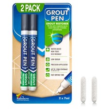 Grout Pen Dark Grey Tile Paint Marker Waterproof Grout Paint, Tile Grout Colo...