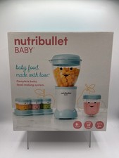 NutriBullet NBY-50100 Baby Food Blender Blue 100 Complete System New In Box
