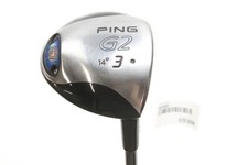 Ping G2 Golf Club Mens Right Handed 14-deg Fairway Wood Stiff Graphite