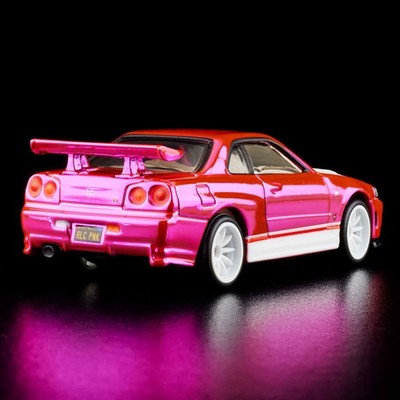 Hot Wheels 2023 RLC Exclusive Pink Edition Nissan Skyline GT-R R34