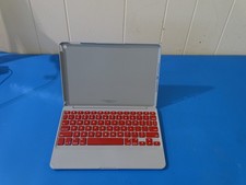 ZAGG Bluetooth Wireless Keyboard Case Cover for Apple iPad - Red / Grey
