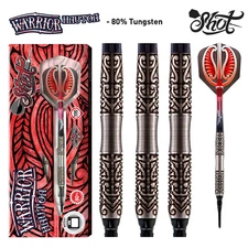 Shot Warrior Hautoa Soft Tip Dart Set-80% Tungsten-18gm