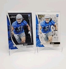 JAHLANI TAVAI 2019 Panini Absolute Gold Foil Rookie base #75 LOT DETROIT HAWAII 