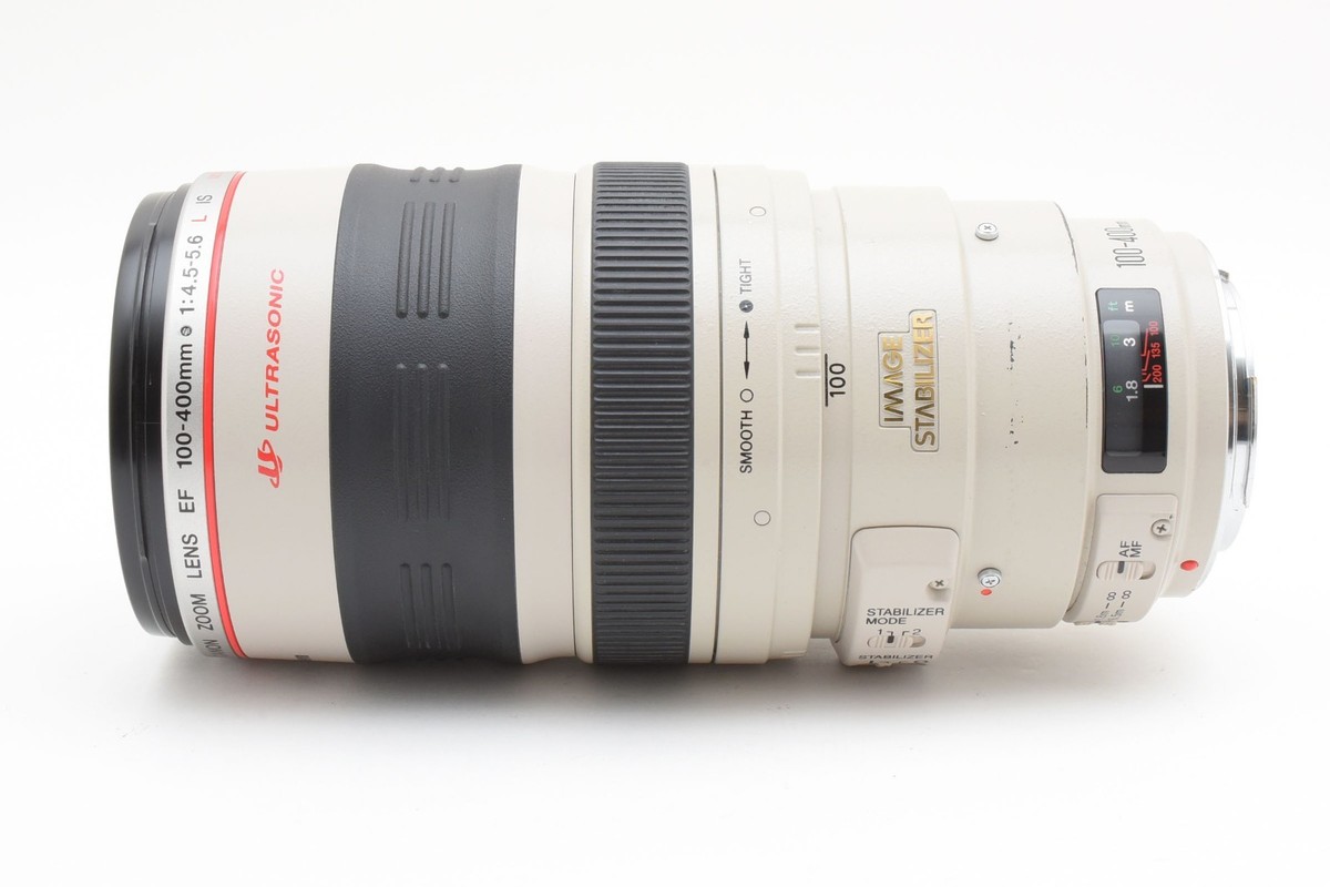 Canon EF 100-400mm f/4.5-5.6 L IS USM Zoom Lens w/Caps [Exc+]