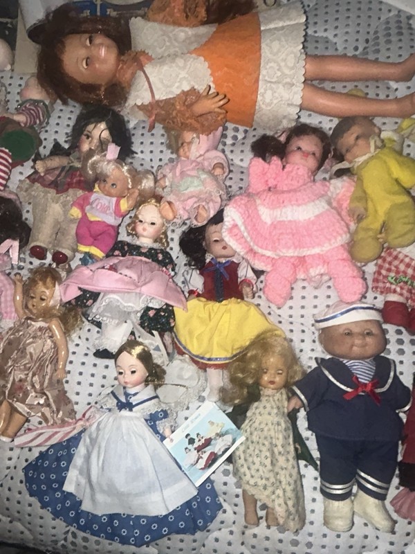 Vintage Doll Lot Ranging from 1960 - 90s Alexander,little women, And  20+