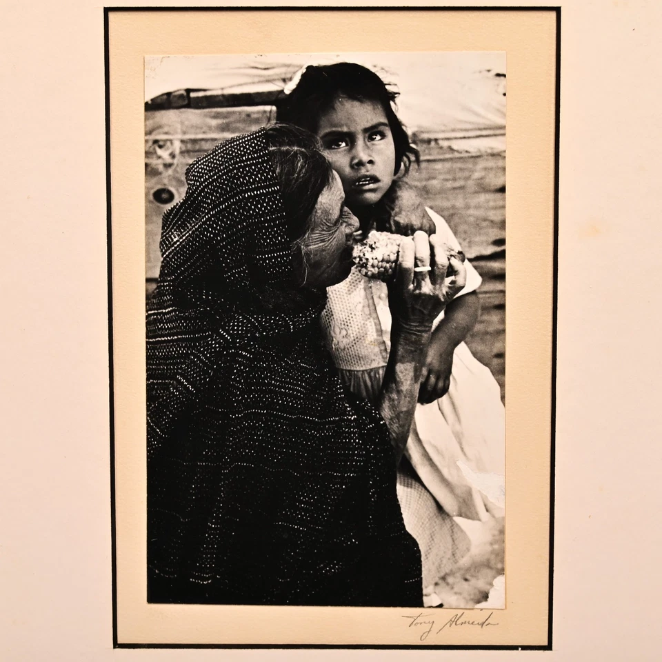 安东尼·阿尔梅达原版复古签名人道主义银明胶照片打印 — 第 2/4 张图片