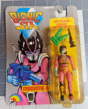 Vintage Bionic Six 6 Madame-O Figure Sealed MOC Carded LJN Toys 1986