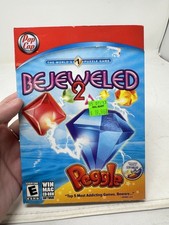 Bejeweled 2 and Peggle, Pop Cap Games, WIN MAC PC CD-ROM Game Rated E
