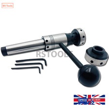 Lathe Tailstock Floating Type Die Holder Set 2MT Shank Size MT2 UK RSTOOLS