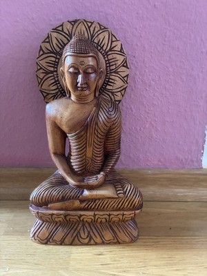 Budda Holzfigul ca.20cm