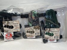 3 Pack Keshes Archery Bow Arm Guards. 8  9  Black / Green / Camo - New Sealed