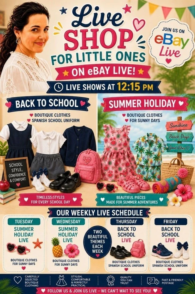 Back to School  Boutique Kids Clothing & Spanish School Uniform